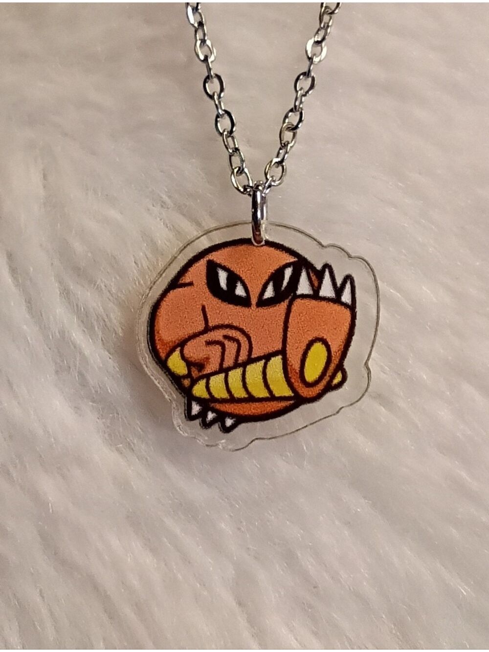 Pokemon Hitmonlee Cute Unisex Stainless Steel Necklace